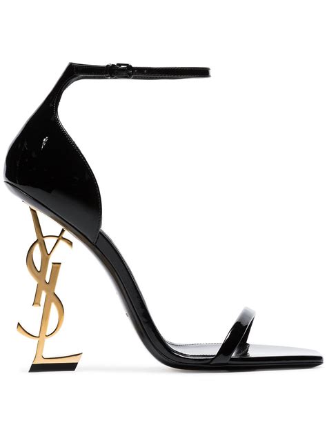 ysl hakken zwart|Saint Laurent YSL Opyum Sandalen Met Hak .